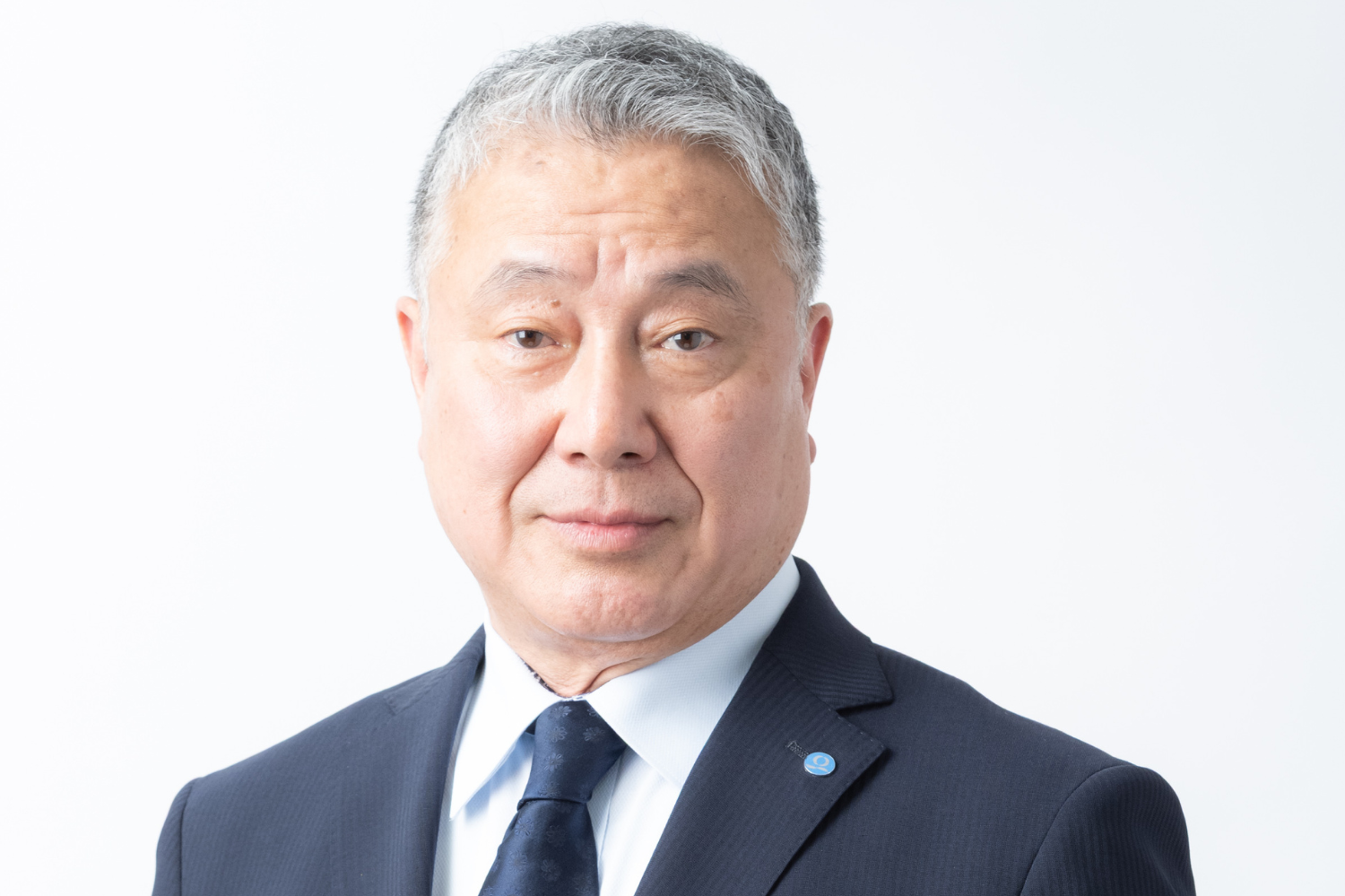 Portrait photo of the President and Representative Director of Japan Cash Machine Co., Ltd.