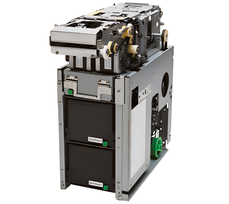 JCM F56 Dispenser Unit with bundle dispensing capability, delivering up to 20 bills at one time for smooth and efficient cash handling.