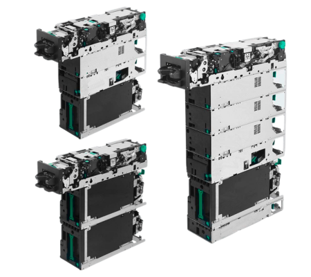 JCM GSR50 High-Capacity Bill Recycling Unit with a flexible modular design, expandable to meet a wide range of cash handling and recycling requirements.